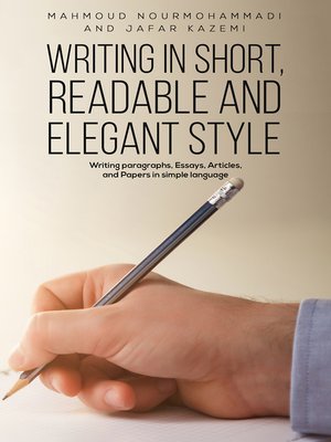 cover image of Writing in Short, Readable and Elegant Style